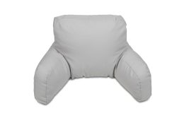 Cojín de lectura con reposabrazos gris - Imagen 2