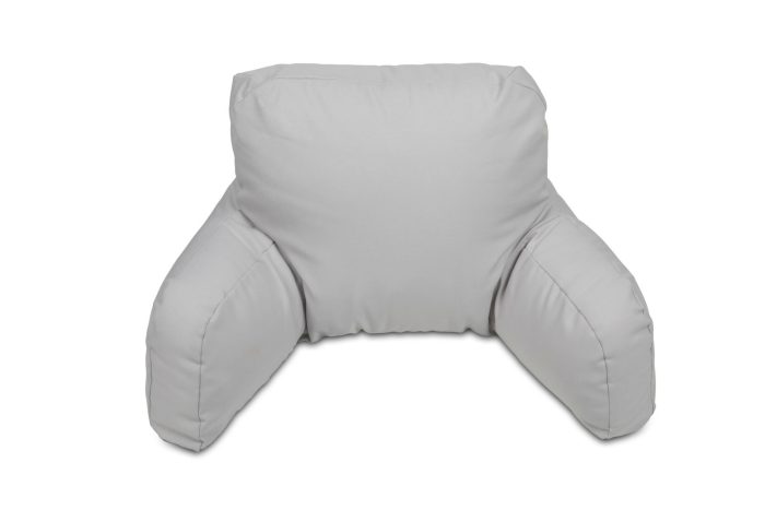 Cojín de lectura con reposabrazos gris - Imagen 2