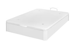 Canapé abatible de madera blanco - Imagen 2